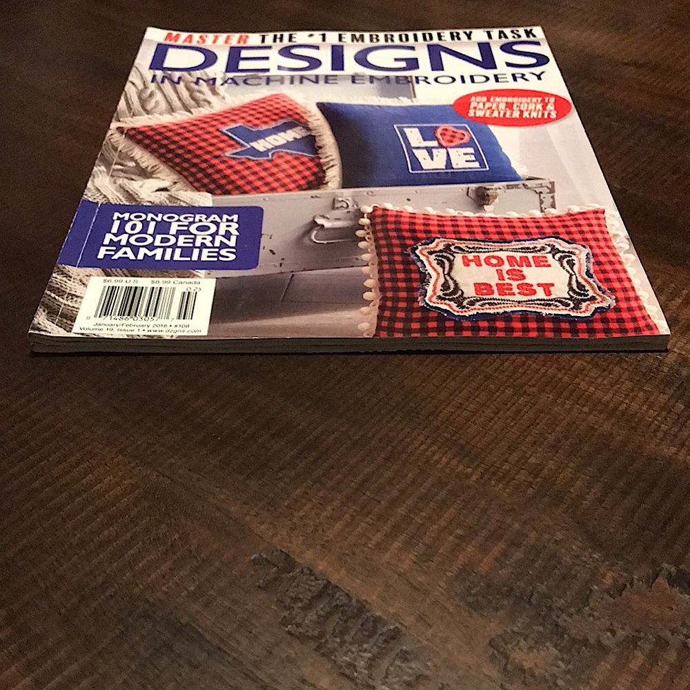 2 DESIGNS IN MACHINE Embroidery Magazines - Picture 7 of 11